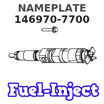 146970-7700 NAMEPLATE