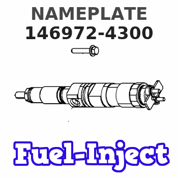 146972-4300 NAMEPLATE