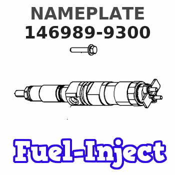 146989-9300 NAMEPLATE