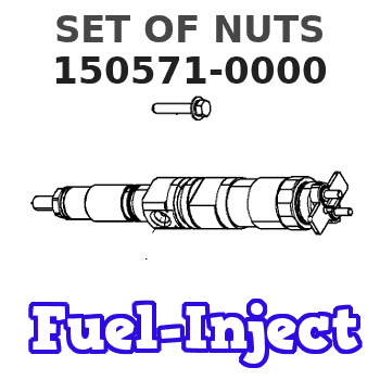 150571-0000 SET OF NUTS