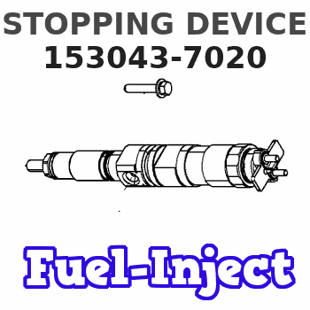 153043-7020 STOPPING DEVICE