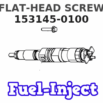 153145-0100 FLAT-HEAD SCREW
