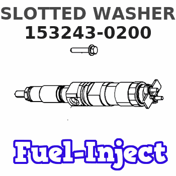 153243-0200 SLOTTED WASHER