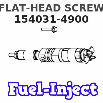154031-4900 FLAT-HEAD SCREW