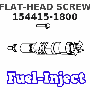 154415-1800 FLAT-HEAD SCREW