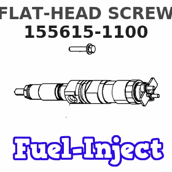 155615-1100 FLAT-HEAD SCREW