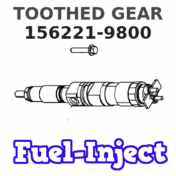 156221-9800 TOOTHED GEAR