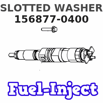 156877-0400 SLOTTED WASHER