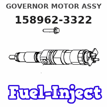158962-3322 GOVERNOR MOTOR ASSY