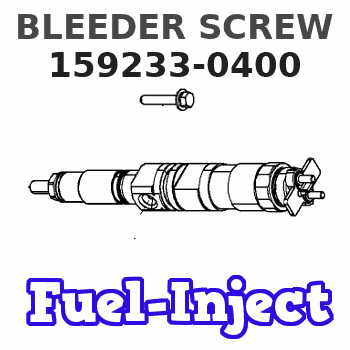 159233-0400 BLEEDER SCREW
