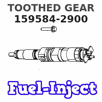 159584-2900 TOOTHED GEAR