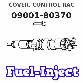 09001-80370 COVER, CONTROL RAC 