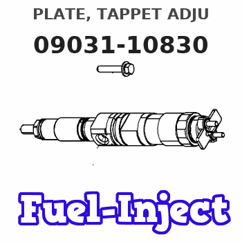 09031-10830 PLATE, TAPPET ADJU 
