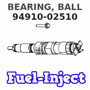 94910-02510 BEARING, BALL 