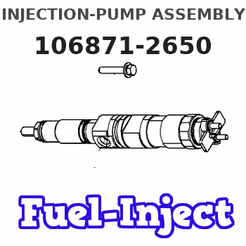 106871-2650 INJECTION-PUMP ASSEMBLY 