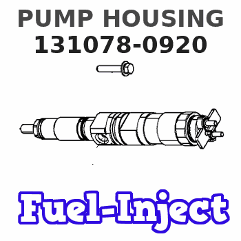 131078-0920 PUMP HOUSING 