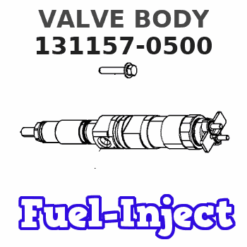 131157-0500 VALVE BODY 