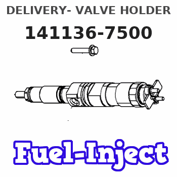 141136-7500 DELIVERY- VALVE HOLDER 