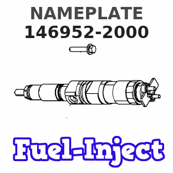 146952-2000 NAMEPLATE 