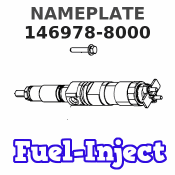 146978-8000 NAMEPLATE 
