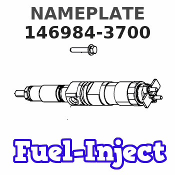 146984-3700 NAMEPLATE 